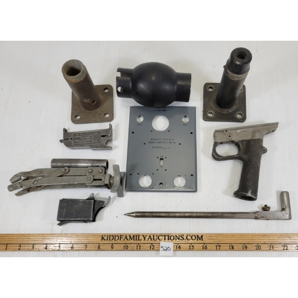 JOB LOT - SPIKE, CONNECTOR PANEL & PARTS, ETC