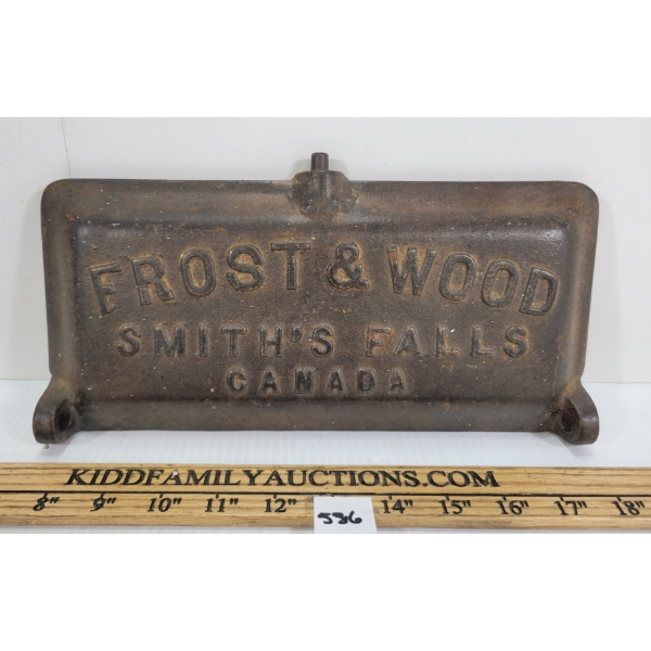 CAST FROST & WOOD TOOLBOX LID