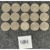 Image 1 : LOT OF 15 - 1949-1968 CDN SILVER DIMES
