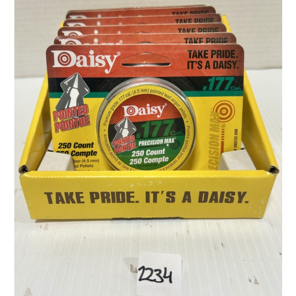 PELLETS: 1500X DAISY .177 CAL - POINTED