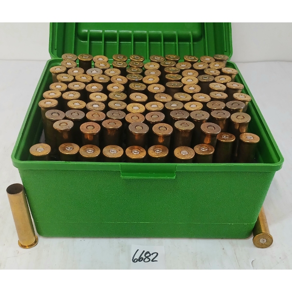 AMMO / BRASS: 98X MIXED .45-70GOVT - RELOADS W/ CASE