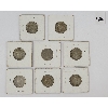 Image 2 : LOT OF 8 - CDN 25 CENT SILVER PCS - INCL 1941 & 1943, ETC.