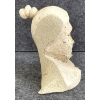 Image 6 : WOMAN'S BUST BY KARL K.(GREENLANDER ARTIST) - BONE