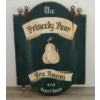 Image 2 : "THE PRINCELY PEAR TEA ROOM & GUEST HOUSE" DOUBLE SIDED WOOD HANGING SIGN