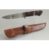 Image 1 : PRECISE DEER SLAYER KNIFE W/ LEATHER SHEATH