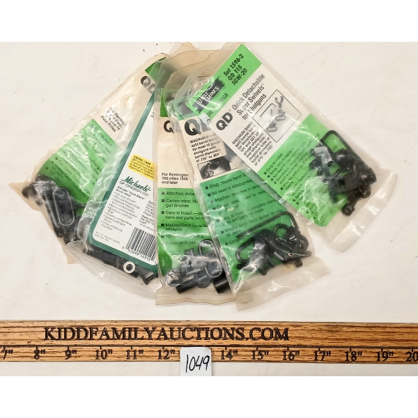 LOT OF 5 - UNCLE MIKE'S QUICK DETACHABLE SUPER SWIVELS