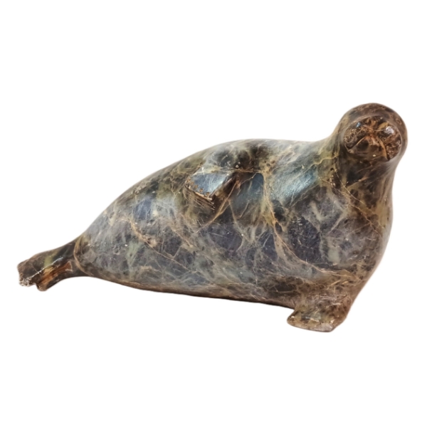BASKING SEAL BY CHARLIE (PRS CDN ARTIST) - STONE