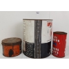 Image 2 : LOT OF 3 - BLUE RIBBON, CANADA STRAIGHT & VICEROY ANTI-FREEZE - AD TINS 