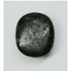 Image 1 : NATURAL GREEN PREHNITE W/ BLACK NEEDLES - CUSHION CABOCHON 