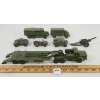 Image 4 : LOT OF 7 - DINKY TOYS DIECAST & TIN ARMY VEHICLES - INCL TANK TRANSPORTER, ARTILLERY TRACTOR, ETC 