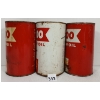 Image 2 : LOT OF 3 - SHELL X-100 MOTOR OIL QT CANS