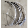 LOT OF 4 - CHROME BICYCLE MUDGUARDS