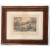 Image 1 : "WOODCOOK SHOOTING" BY FRED SLOCOMBE (1847 - 1920) - FRAMED ETCHING