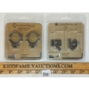 Image 1 : LOT OF 2 - LEUPOLD MEDIUM DUAL DOVETAIL SCOPE RINGS & QR SAUER 202 MOUNTS