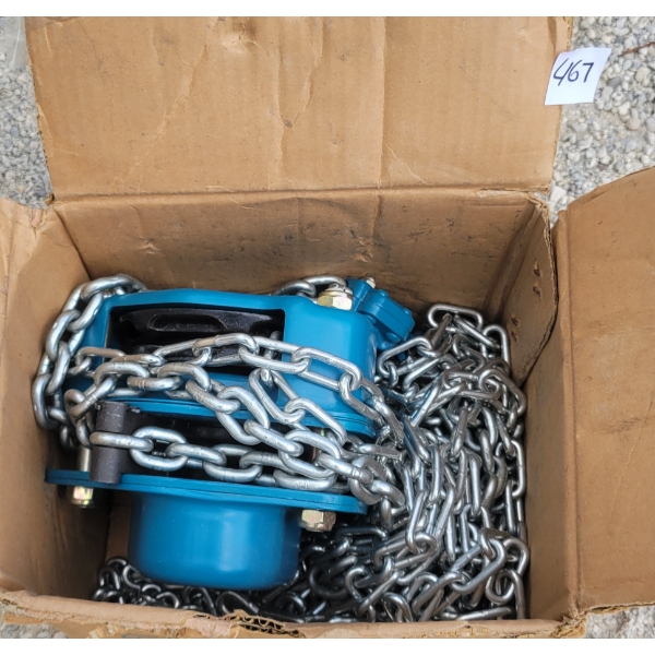 PFAFF-SILBERBLAU TONNE MANUAL CHAIN HOIST