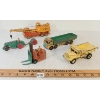 Image 1 : LOT OF 6 - DINKY TOYS DIECAST MODELS - AVELING-BARFORD, LORRY MOUNTED CRANE, REAR DUMP TRUCK, ETC