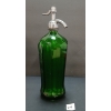 Image 2 : THE FAMOUS NEMASKET CARB. WATER - EMERALD GREEN ACID-ETCHED TAHITI / POTELLO - 26OZ SELTZER BOTTLE