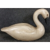Image 5 : FOLK ART CARVED SWAN
