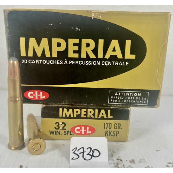 AMMO: 40X CIL .32 WIN SPL - 170 GR SP