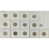 Image 2 : LOT OF 13 - 1934 & 1935 CDN 5 CENT COINS