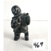 Image 2 : LAUGHING WOMAN - SIGNED - STONE
