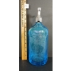 Image 1 : THE PROPERTY OF JOB WRAGG LTD - AZURE BLUE ACID-ETCHED - SYPHON BOTTLE