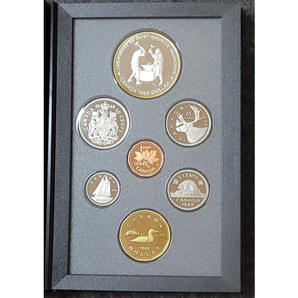 1988 RCM DOUBLE DOLLAR PROOF SET