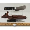 Image 3 : KNIVES OF ALASKA BROWN BEAR COMBO KNIFE W/ LEATHER SHEATH