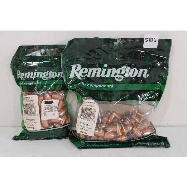 BULLETS: 200X REMINGTON .45-70 GOVT - 300GR - JHP - SEALED