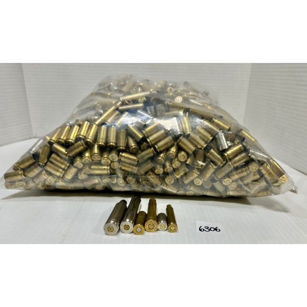 BRASS: LRG QTY OF FIRED BRASS