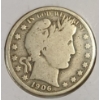 Image 2 : 1906 U.S. SILVER BARBER HALF DOLLAR