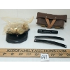 Image 1 : LOT OF 6 - RUSSIAN SKS OILER W/ POUCH, STOCK CLEANING KIT, STRIPPER CLIPS & AMMO POUCH