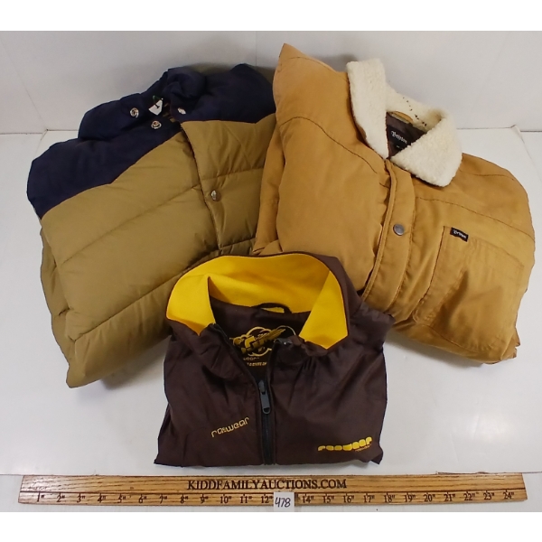 LOT OF 3 - MEN'S PENFIELD, BRIXTON & RAGWEAR JACKETS