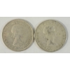 Image 2 : LOT OF 2 - 1958 CDN 50 CENT SILVER COINS