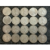 Image 2 : LOT OF 20 - 1941-1966 CDN 25 CENT COINS