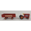 Image 2 : M.K.K. TIN FRICTION INTERNATIOL FARM TRACTOR W/ GRAIN HAULER