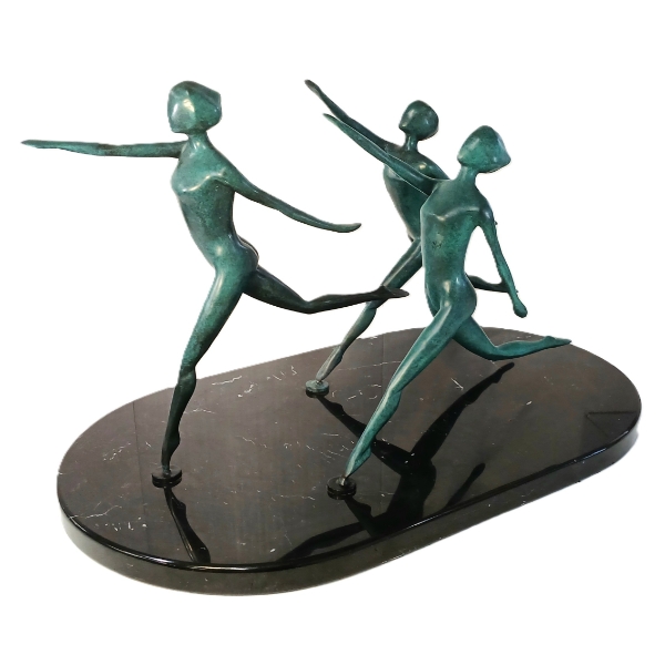 "THE DANCERS" BY TIM LLOYD (PRS AMERICAN ARTIST) - STONE