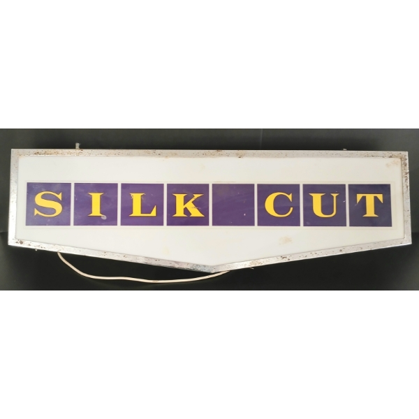 SILK CUT LIGHT UP SIGN