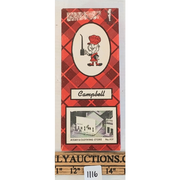 CAMPBELL ASSAY & CLOTHING STORE KIT #431