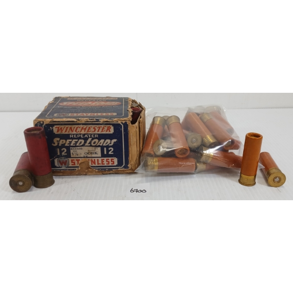 AMMO: 25X CIL CANUCK 20GA - 2 3/4IN - #5 SHOT / 25X WINCHESTER SPEED LOADS 12GA - 2 3/4IN - 00BK