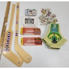 Image 1 : JOB LOT - SPORTS MEMORABILIA - INCL JETS MINI STICKS & HEAD TO HEAD ELECTRONIC BASEBALL, ETC