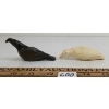 Image 5 : LOT OF 2 - BIRD FIGURES BY UNKNOWN ARTIST - STONE