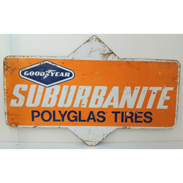 GOODYEAR SUBURANITE POLYGLAS TIRES - SST SIGN