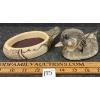 Image 2 : ARTEK FAUX SCRIMSHAW WATERFOWL TRINKET BOX - CIRCA 1989