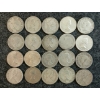Image 2 : LOT OF 20 - 1942-1965 CDN 25 CENT COINS