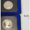 Image 1 : LOT OF 2 - RCM 1973 PEI SILVER DOLLARS