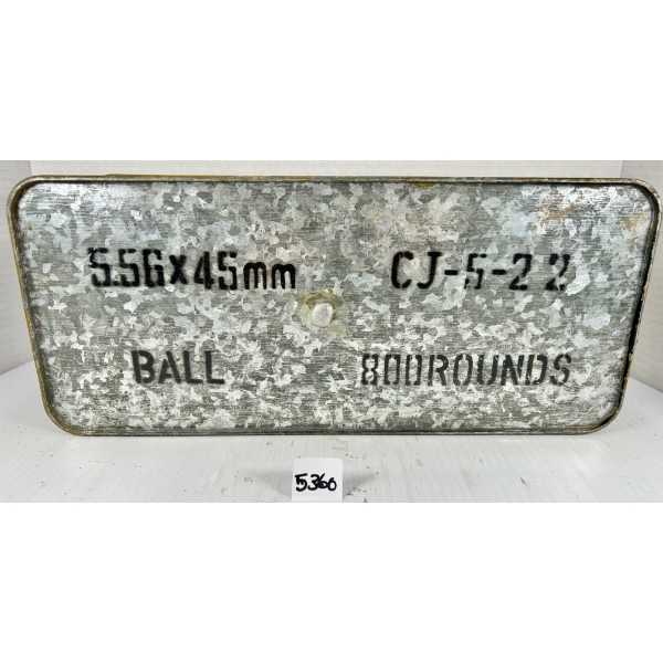 AMMO: 800X 5.56X45 MM NATO - MILITARY FMJ