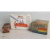 Image 3 : LOT OF 3 - BANNER DUMP TRUCK, IDEAL PLASTIC GARAGE W/ CARS & RENWAL FIRE TRUCK BUILDER