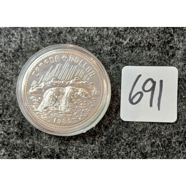 1980 RCM SILVER DOLLAR