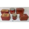 Image 3 : LOT OF 6 - T & B TOBACCO TINS 